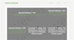 Desktop Screenshot of andrewcmaxwell.com